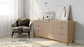 Комод Марвин Йорк - 33 Роза