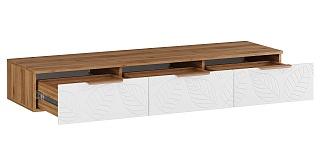 Тумба под ТВ подвесная Асти - 1 Белый