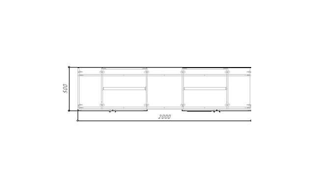Шкаф распашной Лорена Пакс - 2.2 Черный
