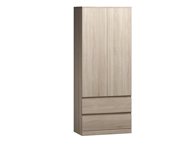 Шкаф распашной Мальм - 2 Дуб Сонома