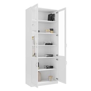 Книжный шкаф Библиограф - 2 №3 Белый