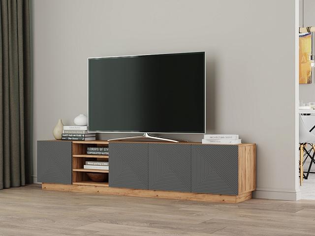 Тумба под ТВ Алиса 4 Серый