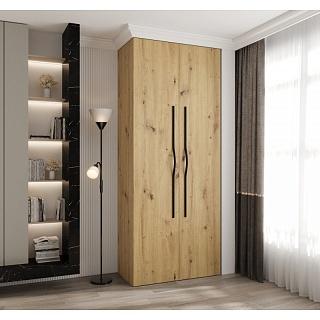 Шкаф распашной Хилтон - 3.2 Дуб Бунратти