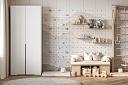 Шкаф распашной Солфорд - 2 Белый