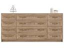Комод Карлос - 069 Дуб Сонома