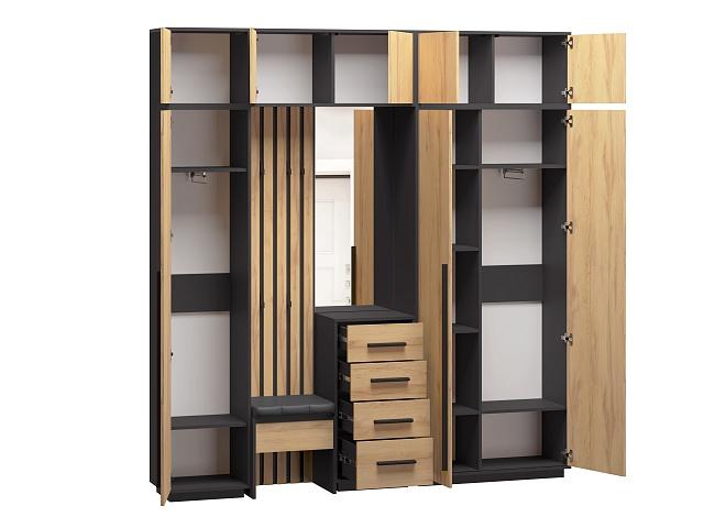 Прихожая Неаполь - 4 Черный