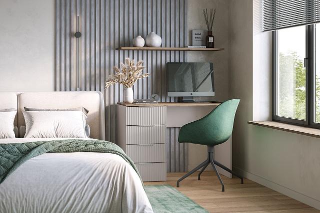 Письменный стол Салерно 2 Кашемир