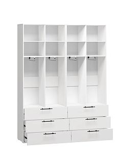 Шкаф распашной Мори-Хелена - 9 Белый