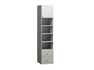 Пенал Банни - 3 МДФ Светло-Серый