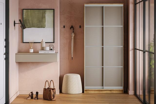 Шкаф-купе Борнео - 2.2С Дуб Золотистый