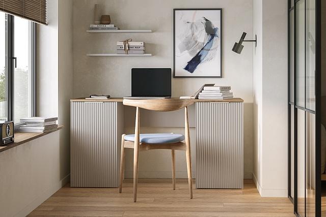 Письменный стол Салерно 3 Кашемир