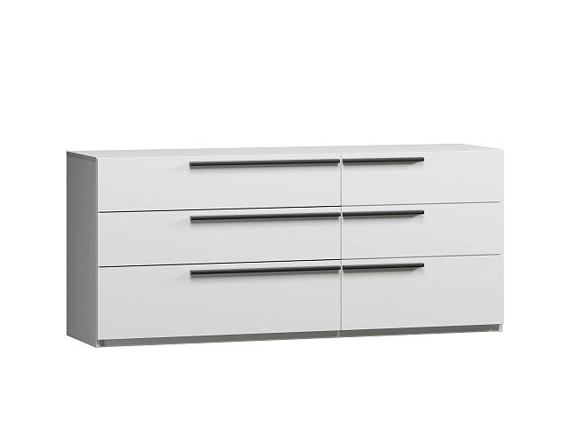 Комод Лорена Пакс - 3 Белый