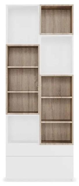 Стеллаж Олли - 6 Дуб Сонома