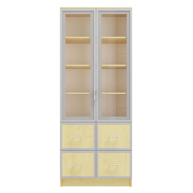 Книжный шкаф Альма - 10 Клен