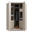 Шкаф угловой Алиса - 3 Кашемир