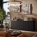 Комод Терни - 3 Черный