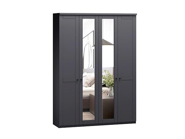 Шкаф распашной София РАХ - 5 МДФ Графит