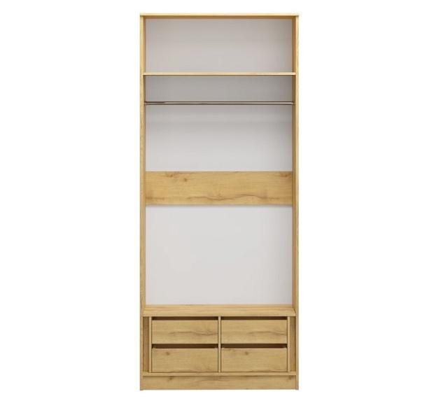 Шкаф распашной Калифорния - 2 Сатин (О92932)