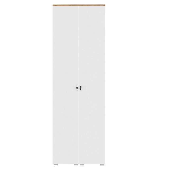 Шкаф распашной Квели - 2 Белый