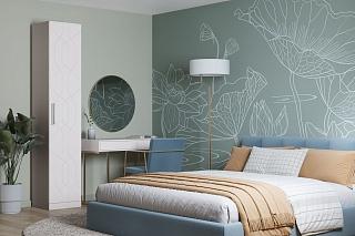 Шкаф распашной Дольче - 1 МДФ Лотос