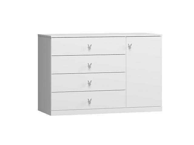 Комод Банни - 2 МДФ Белый