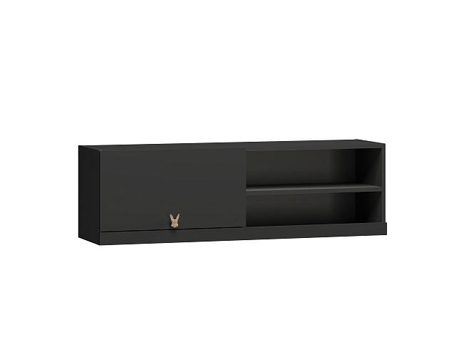 Антресоль Банни - 3 МДФ Черный Агат