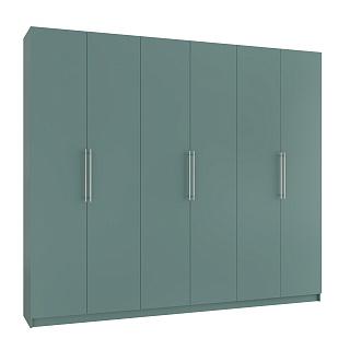 Шкаф распашной Калифорния - 6 Сумеречный Голубой