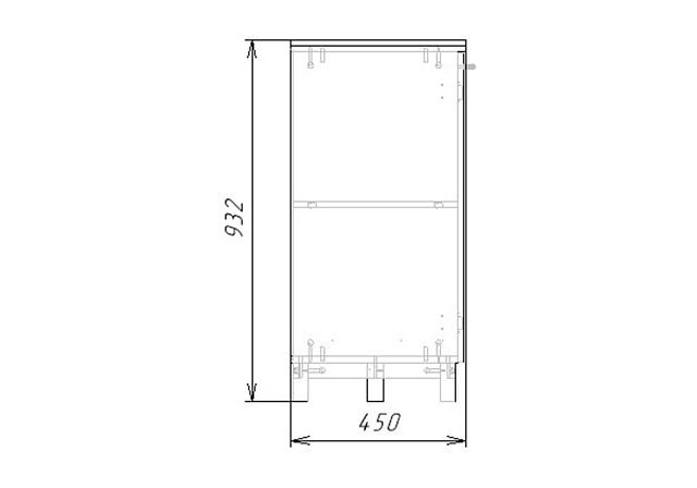 Комод Техас - 11 МДФ