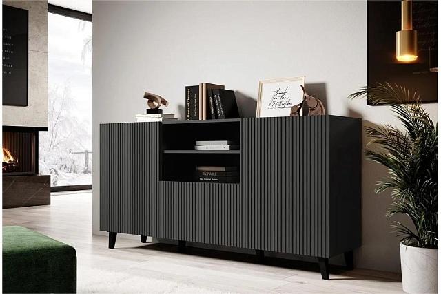 Комод Крит - 1 Черный