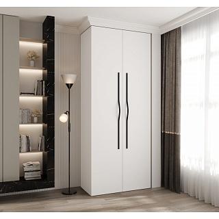 Шкаф распашной Хилтон - 3.2 Белый