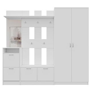 Прихожая Ольга - 15 Белый