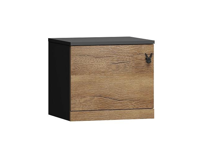 Тумба прикроватная Банни- 1 МДФ Дуб Мореный