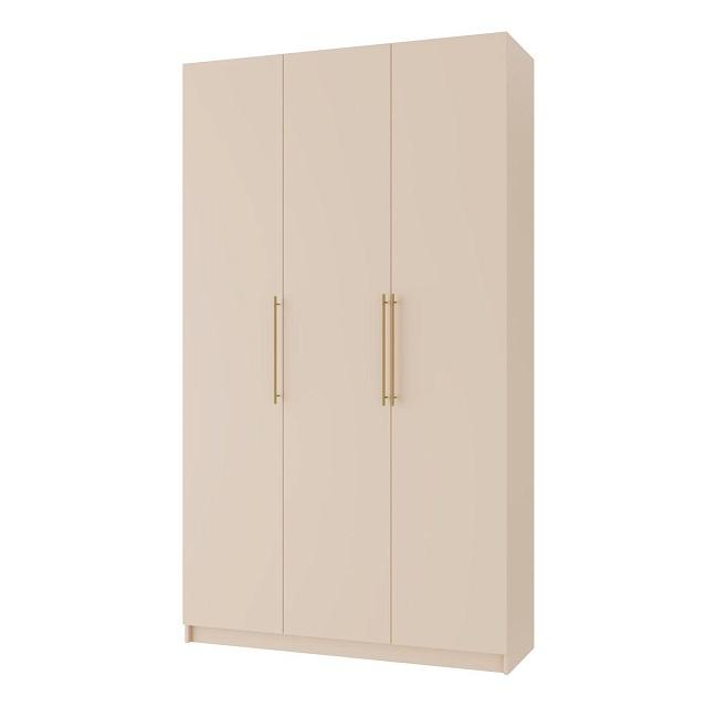 Шкаф распашной Калифорния - 3 Сатин