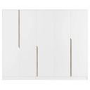 Шкаф распашной Бонди - 5 Белый
