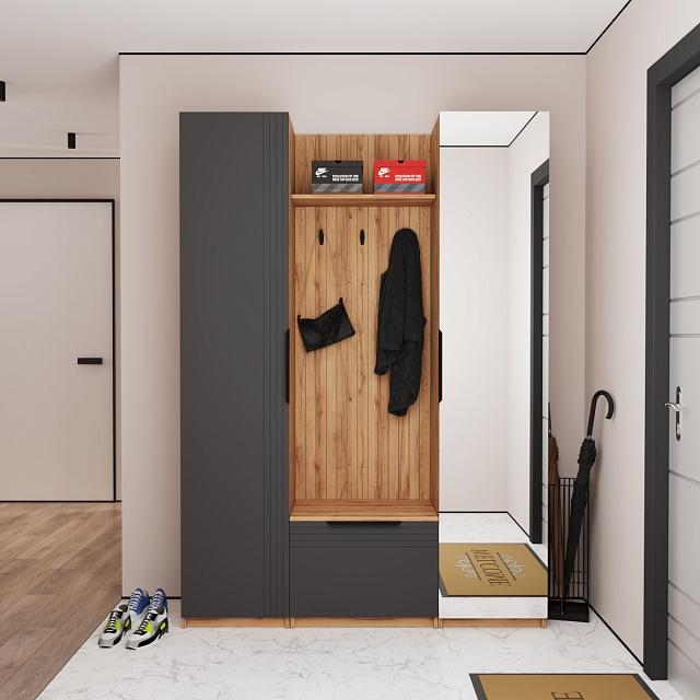 Прихожая Астрис - 2 Графит