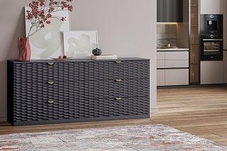 Комод Тоди - 6 Графит