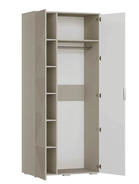 Шкаф распашной Салерно NEW 2 Кашемир