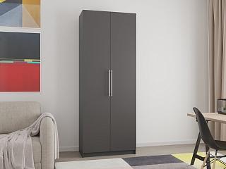 Шкаф распашной Калифорния - 2 Графит