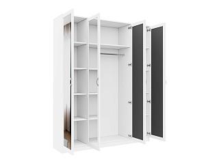 Шкаф распашной Стелла - 2 Белый