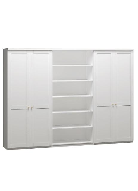 Шкаф распашной София РАХ - 22 МДФ Белый