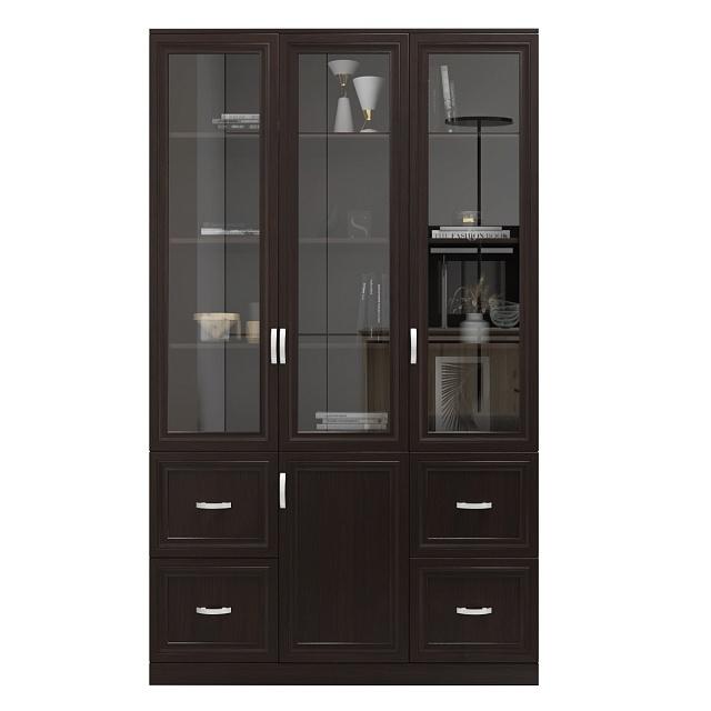 Книжный шкаф Библиограф - 3 №5 Венге