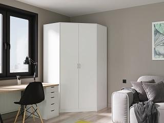 Шкаф угловой Алиса - 6 Белый