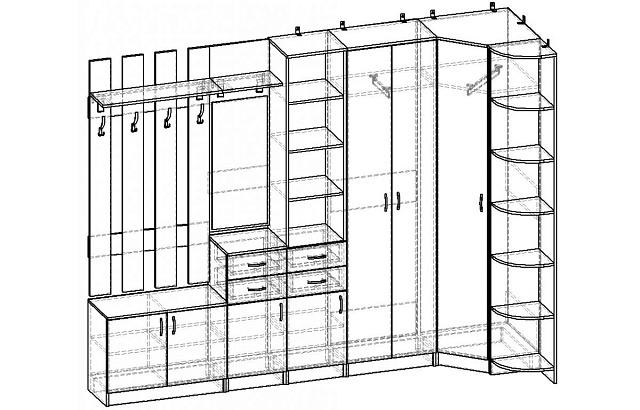 Прихожая Горизонт - 14