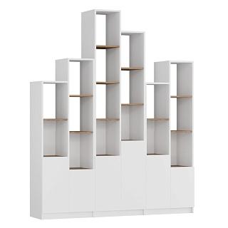 Стеллаж Оренсе - 4 Белый