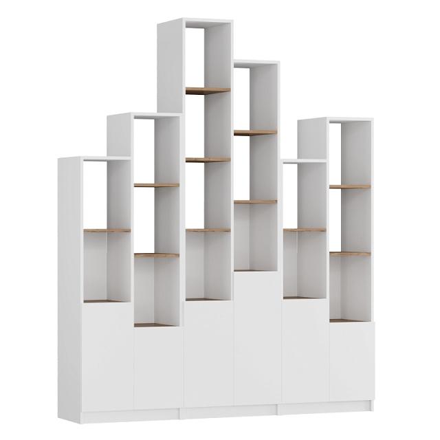 Стеллаж Оренсе - 4 Белый