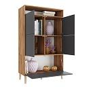 Стеллаж Скарлет - 9 Графит