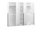 Шкаф распашной Марсель - 6 Белый