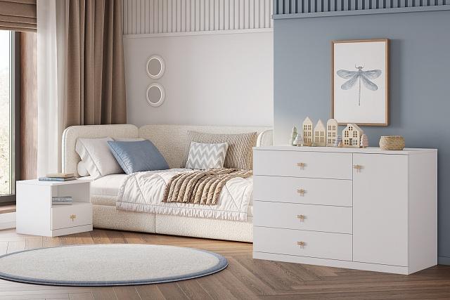 Детская стенка Стрекоза Mini - 4 Белый