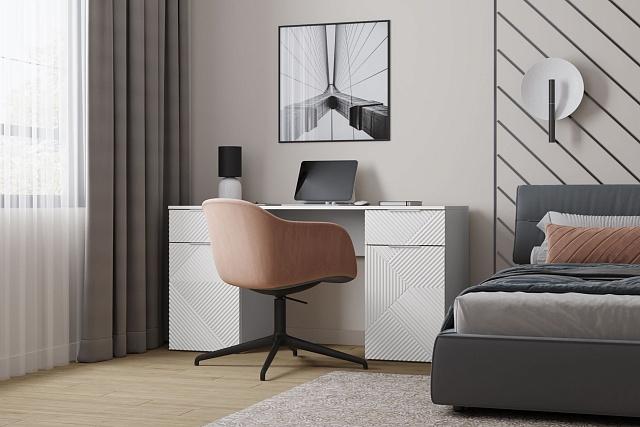 Письменный стол Салерно NEW 5 Белый