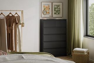 Комод Мальм - 26 Черный